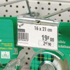 Blisterhaak labelhouders